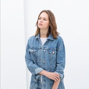 ZARA Oversized Denim Jacket